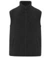 SP603 Spasso Unisex Sherpa Bodywarmer Black colour image